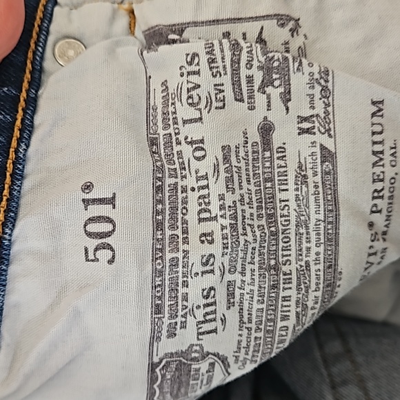 Levi’s Premium 501 SKINNY WOMEN'S JEANS Women 26 - Picture 5 of 10